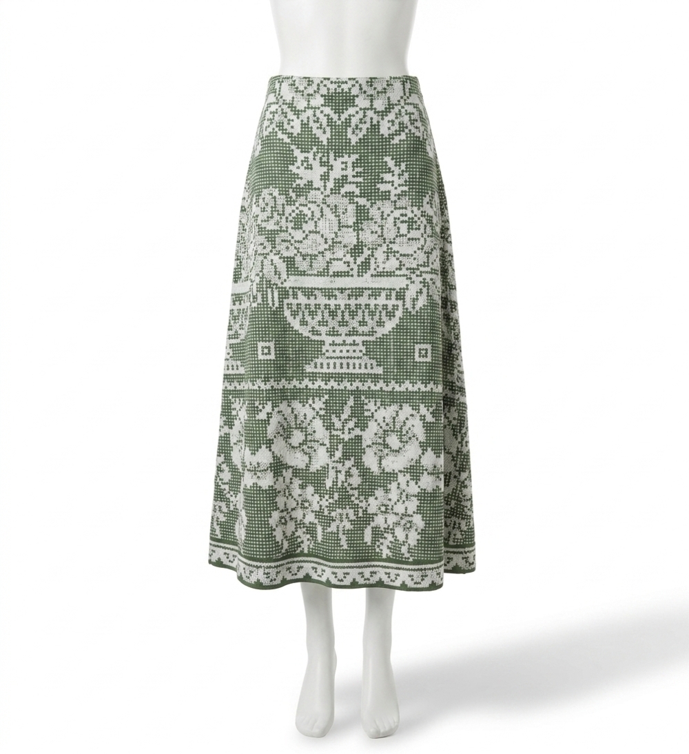 NEW CLEOBELLA jasmine ankle skirt in verdant flight